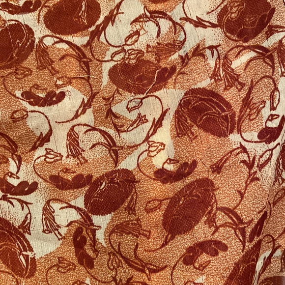 Vintage Silk layered Handkerchief flowy mini Reversible Wraparound Skirt - Picture 10 of 16